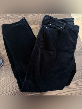 Ralph Lauren Black Corduroy Trousers